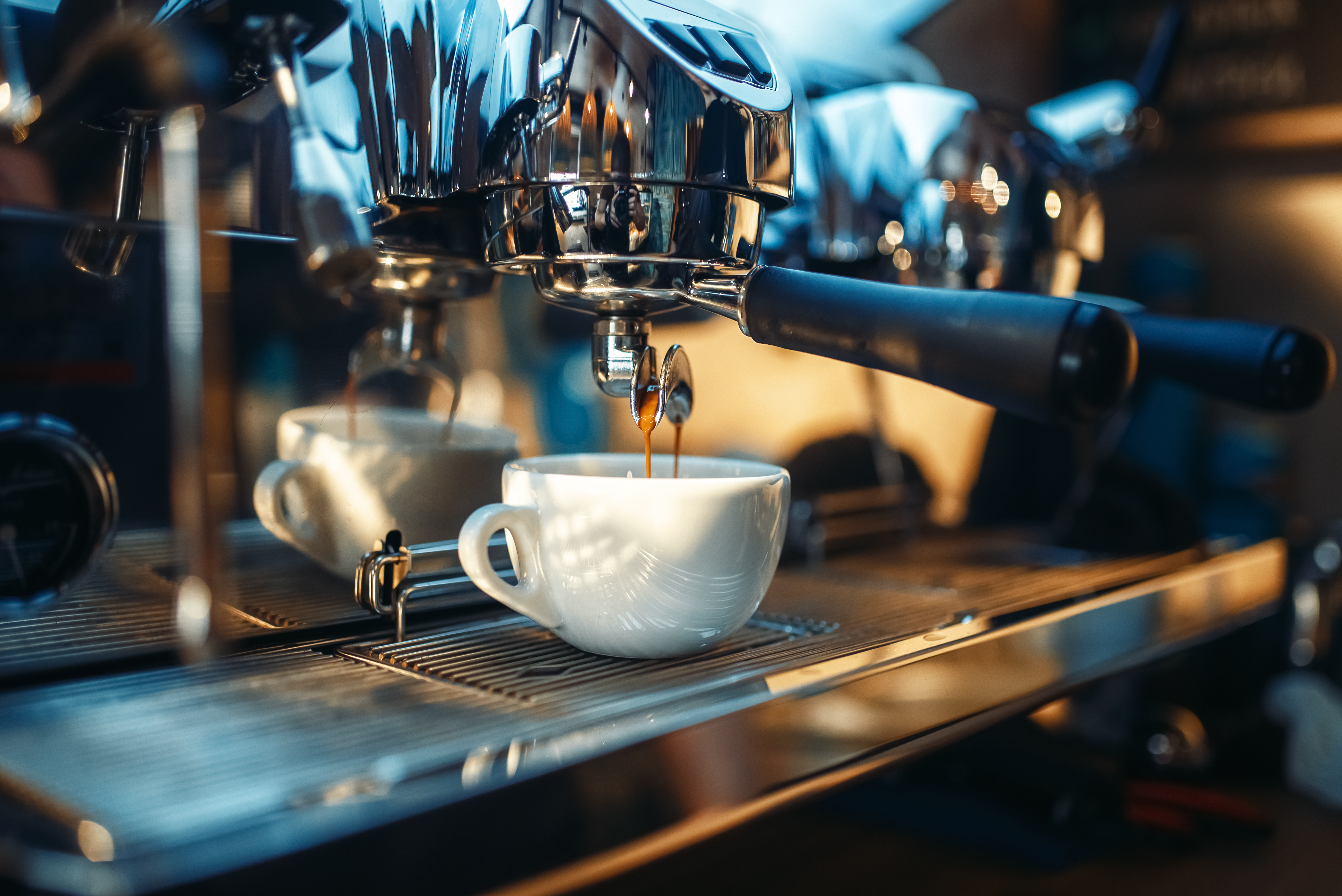 Caffè in preparazione