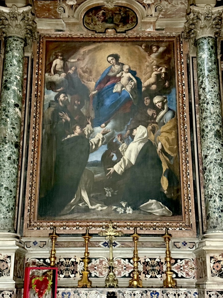 Madonna del Rosario_Massimo Stanzione